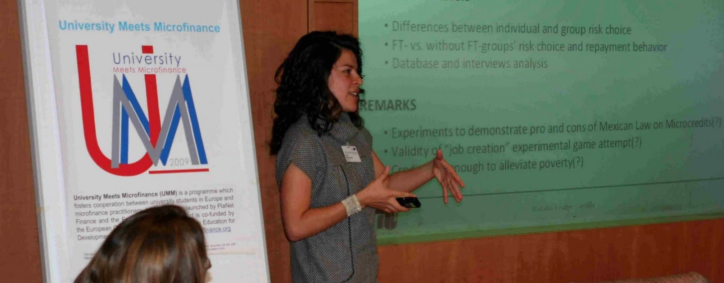 Borse di studio University Meets Microfinance