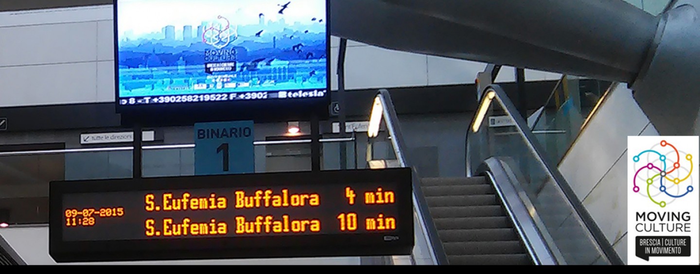 Cultura in movimento nelle stazioni della metropolitana