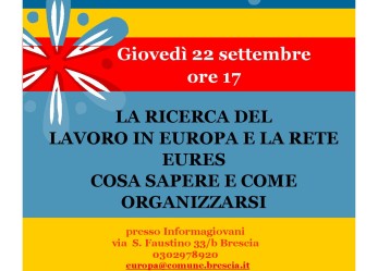 La rete Eures all’Informagiovani di Brescia