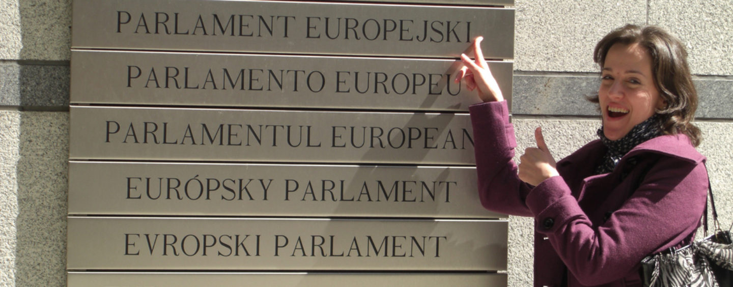 Futuri traduttori al Parlamento europeo