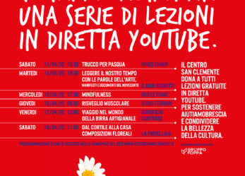 Lezioni gratuite sul canale YouTube del Centro San Clemente