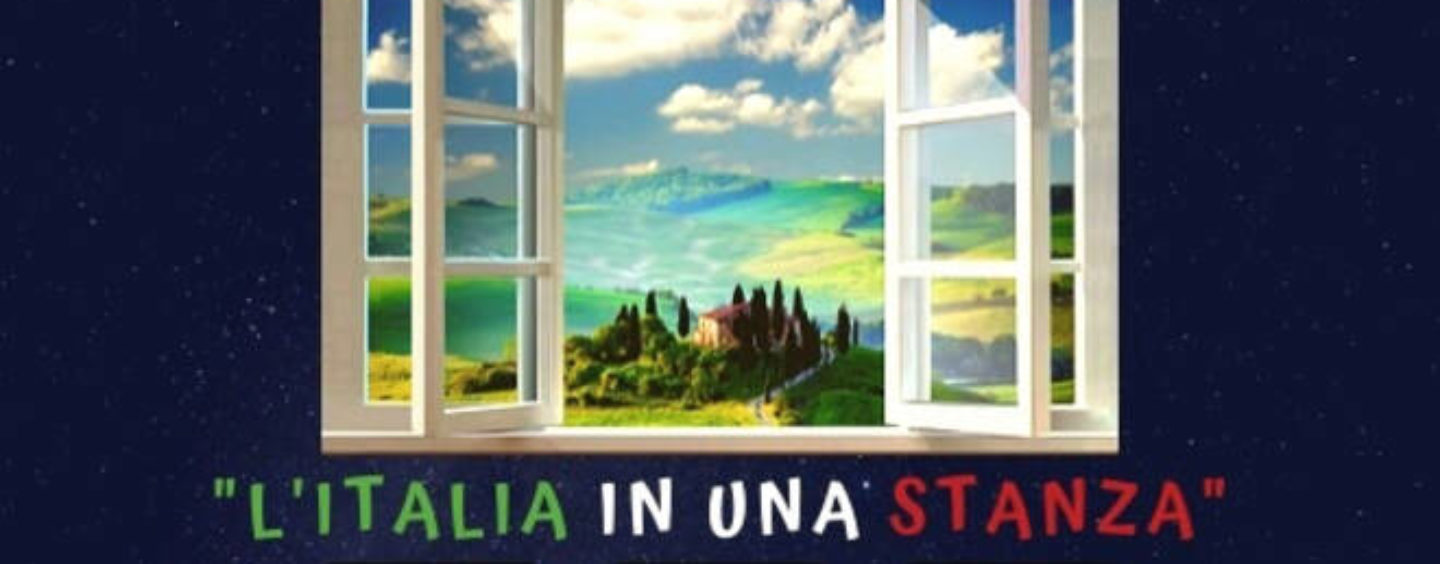 L’Italia in una stanza-Musica, cultura e sport insieme per combattere il coronavirus