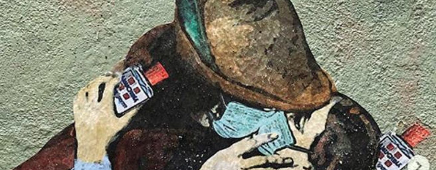 Routine scolastica dell’anno del grande contagio