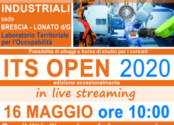 Corso ITS Automazione e sistemi meccatronici industriali – Open day in streaming