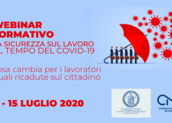 Sicurezza sul lavoro al tempo del Covid-19