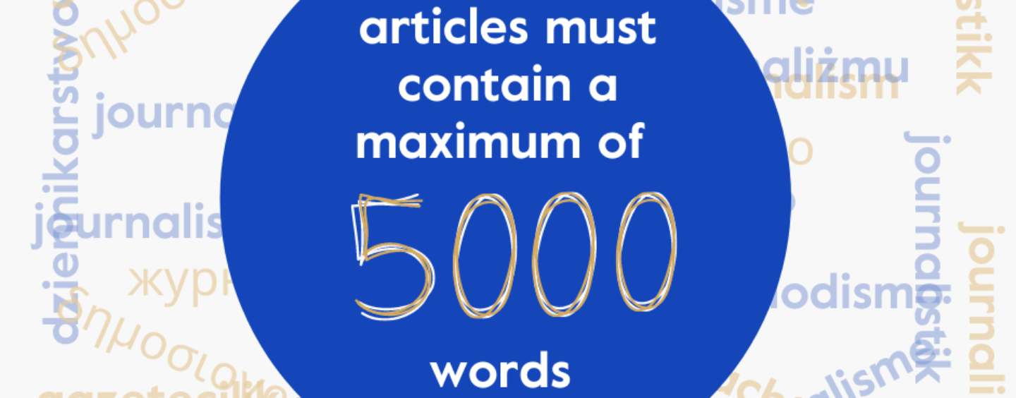 European press prize per giornalisti e blogger