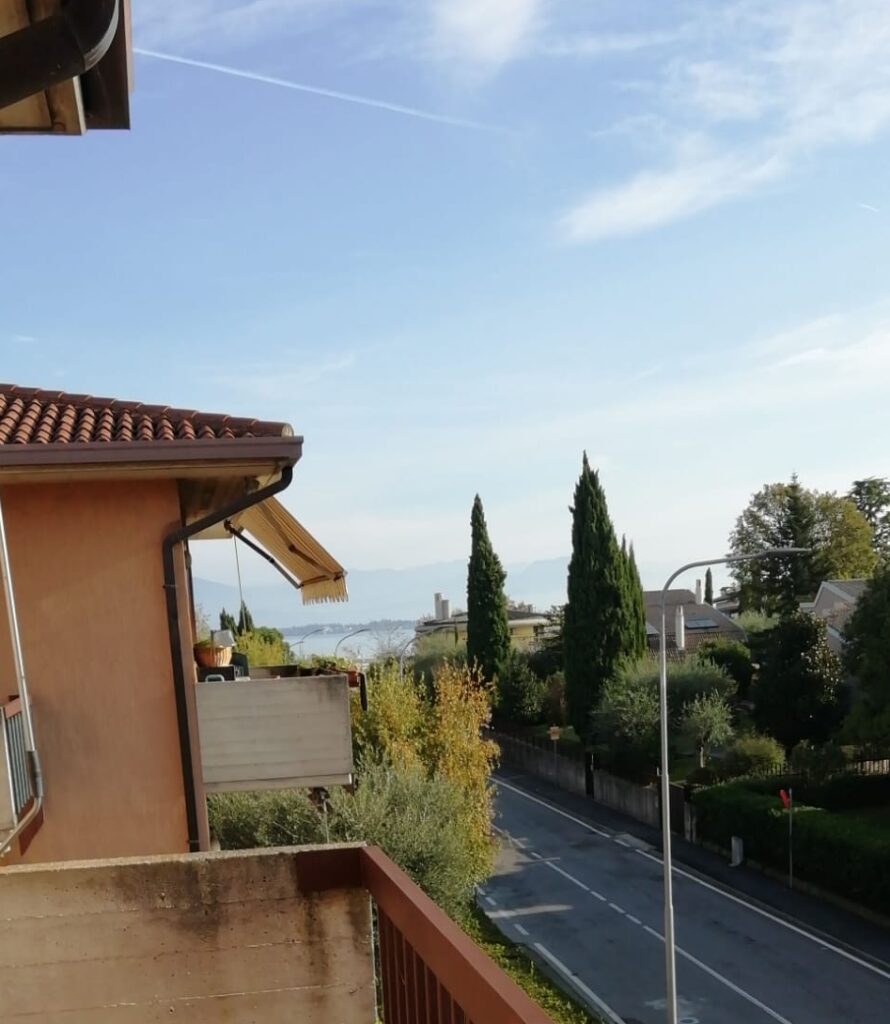 Dal mio nuovo balcone