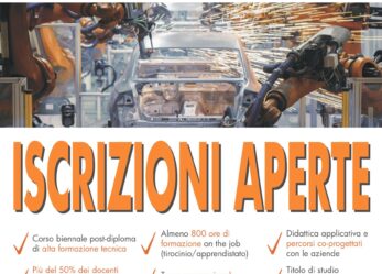 Corso ITS per Tecnico superiore per l’automazione e i sistemi meccatronici industriali-2021