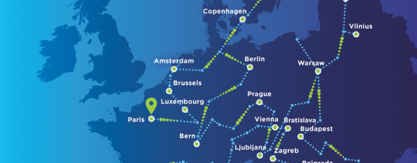 In treno attraverso l’Europa