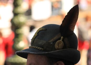 Disegna una medaglia e il logo per gli alpini di Vadobbiadene