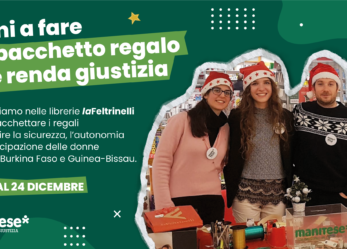 Molto più che un pacchetto regalo! – volontariato con Mani Tese