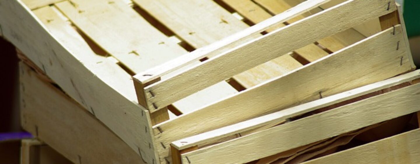 Ri-forma il legno di una cassetta della frutta!