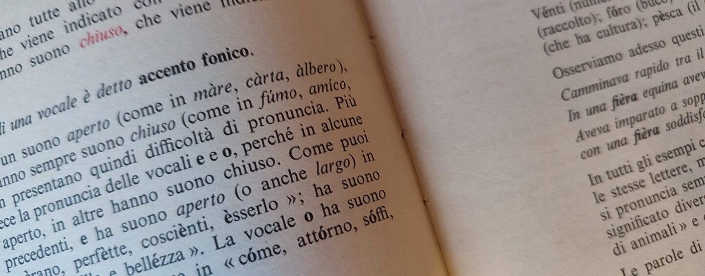 Italiano base: corso gratuito