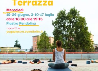 Yoga in terrazza